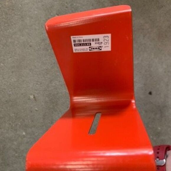 IKEA MOJLIGHET Headset Headphone & Tablet Stand 504.213.95 Orange - Picture 5 of 6